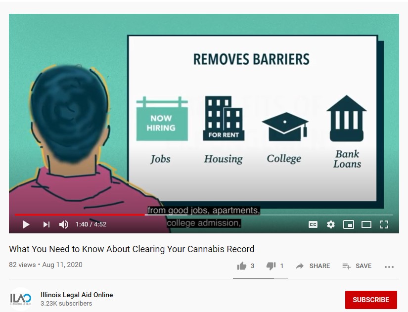 Cannabis video screenshot